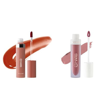 MARS Drip Lip Mist for Women (4.5 ml) (01-Peachy Drip) Reapplication Matte Liquid Lip Color | Long Lasting | Non-Transfer & Waterproof Lipstick for Women (4.5 ml) (03-Blow a Kiss)